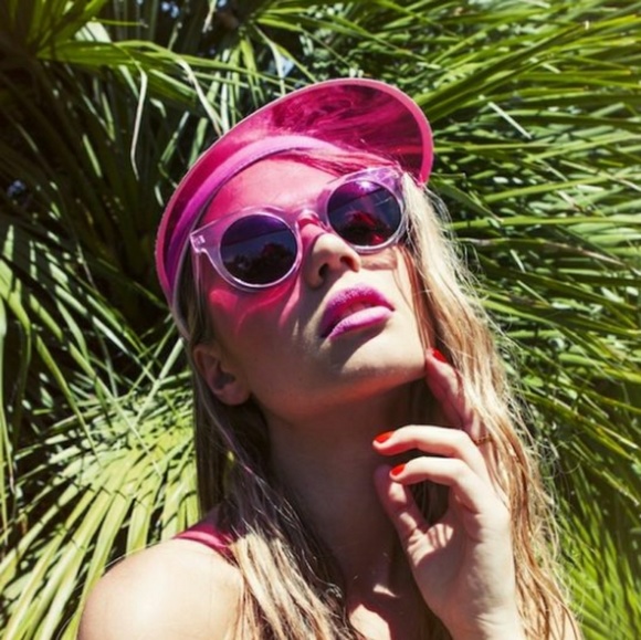 Accessories - Hot Pink Visor